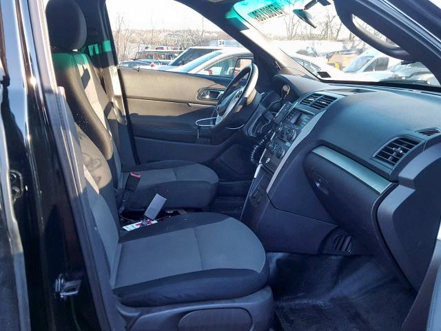 1FM5K8ARXDGC40872 - 2013 FORD EXPLORER P 黑色 照片 5