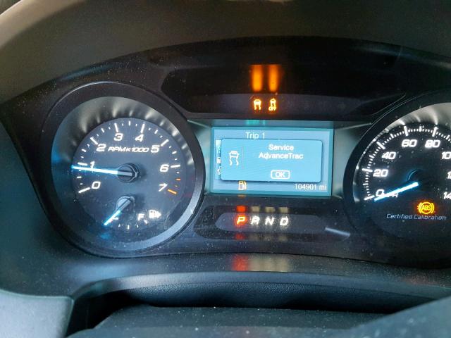 1FM5K8ARXDGC40872 - 2013 FORD EXPLORER P 黑色 照片 8