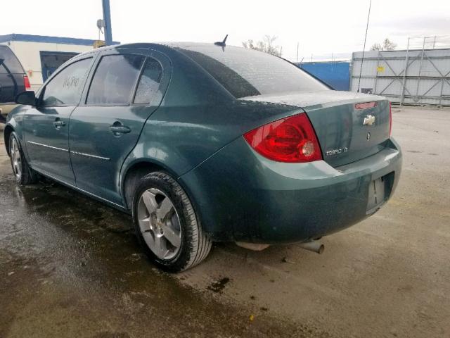 1G1AD5F51A7201903 - 2010 CHEVROLET COBALT 1LT TEAL photo 3