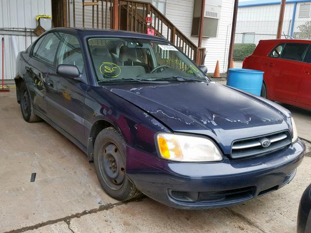 4S3BE635617215153 - 2001 SUBARU LEGACY L BLUE photo 1