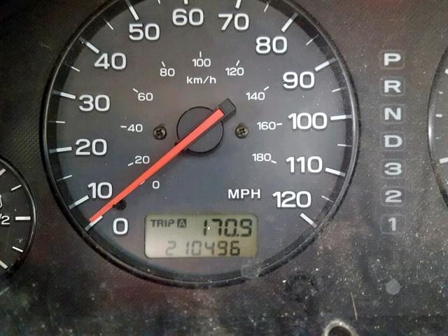 4S3BE635617215153 - 2001 SUBARU LEGACY L BLUE photo 8