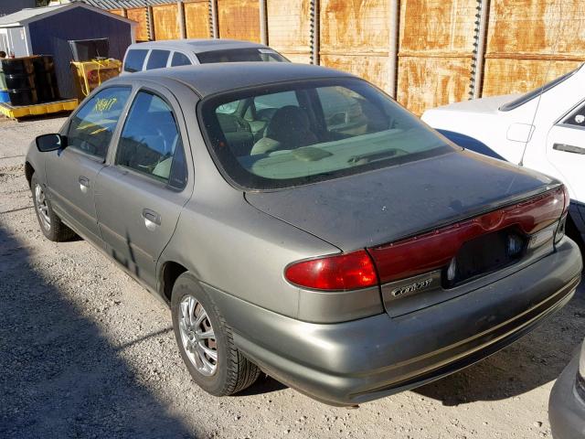 1FAFP653XXK234114 - 1999 FORD CONTOUR LX GRAY photo 3