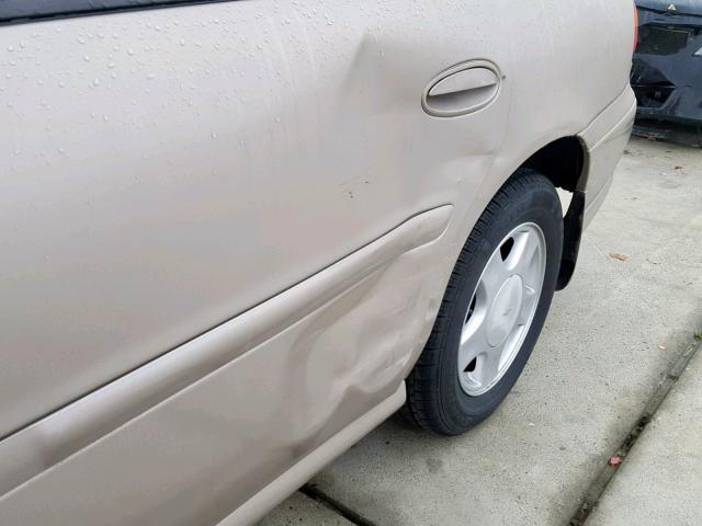 1G1NE52J8Y6332487 - 2000 CHEVROLET MALIBU LS თაფლისფერი ფოტო 9