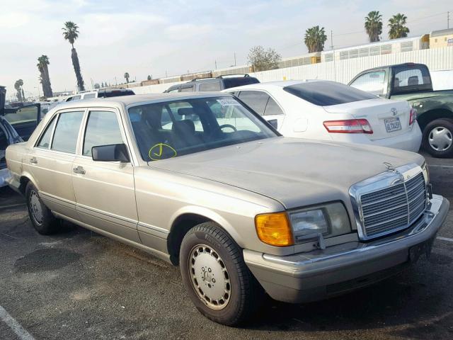 WDBCA35E2LA544786 - 1990 MERCEDES-BENZ 420 SEL GRAY photo 1