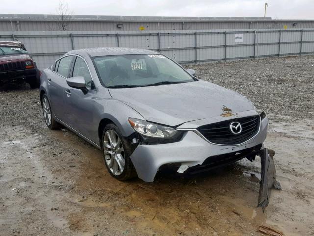 JM1GJ1V62E1126201 - 2014 MAZDA 6 TOURING SILVER photo 1