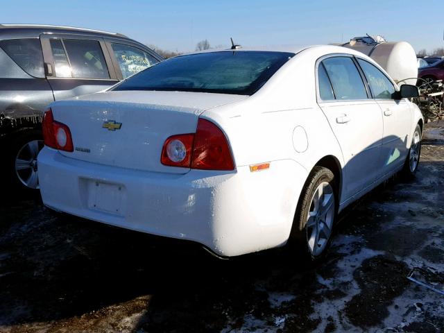 1G1ZB5E13BF293644 - 2011 CHEVROLET MALIBU LS WHITE photo 4