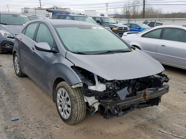 KMHD35LH2GU286603 - 2016 HYUNDAI ELANTRA GT GRAY photo 1