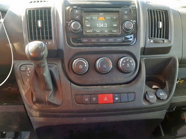 3C6TRVCG0HE535395 - 2017 RAM PROMASTER 白色 照片 9