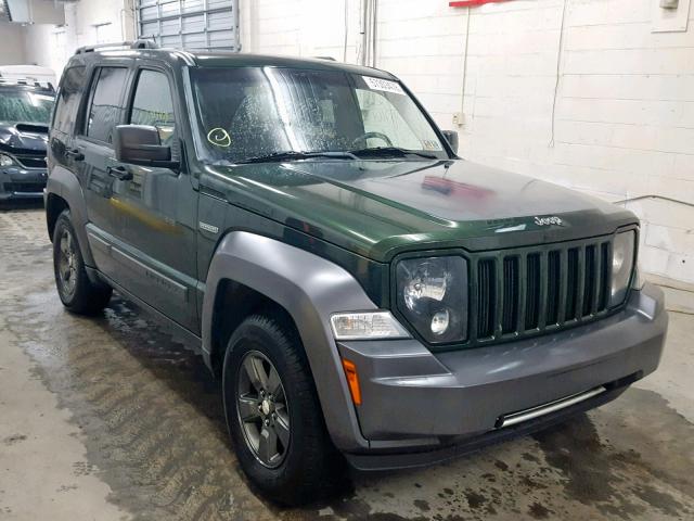 1J4PN3GK7AW178117 - 2010 JEEP LIBERTY RE GREEN photo 1