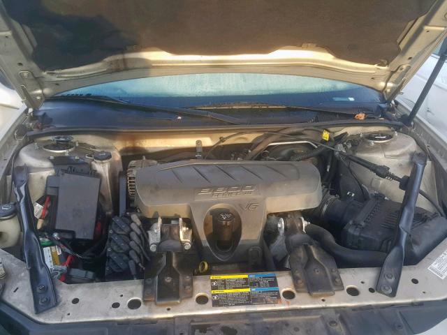 2G2WP552081128448 - 2008 PONTIAC GRAND PRIX GOLD photo 7