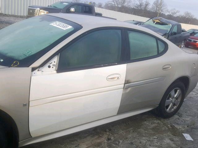 2G2WP552081128448 - 2008 PONTIAC GRAND PRIX GOLD photo 9