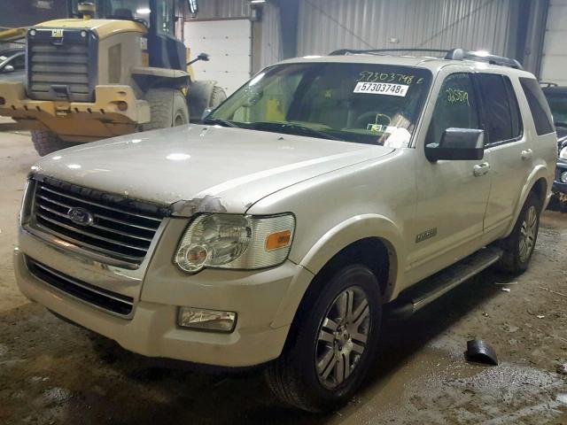 1FMEU75836ZA10152 - 2006 FORD EXPLORER L CREAM photo 2