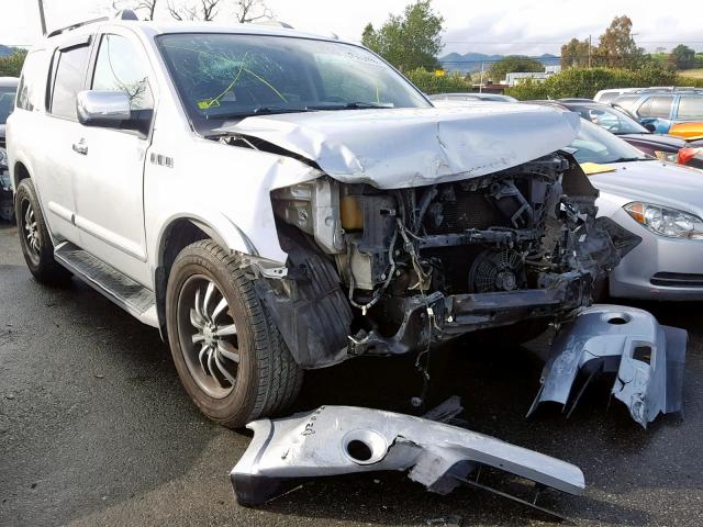 5N1AA0NC5BN606819 - 2011 NISSAN ARMADA SV SILVER photo 1