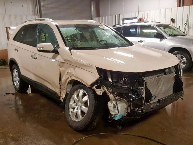 5XYKT3A12BG137818 - 2011 KIA SORENTO BA CREAM photo 1