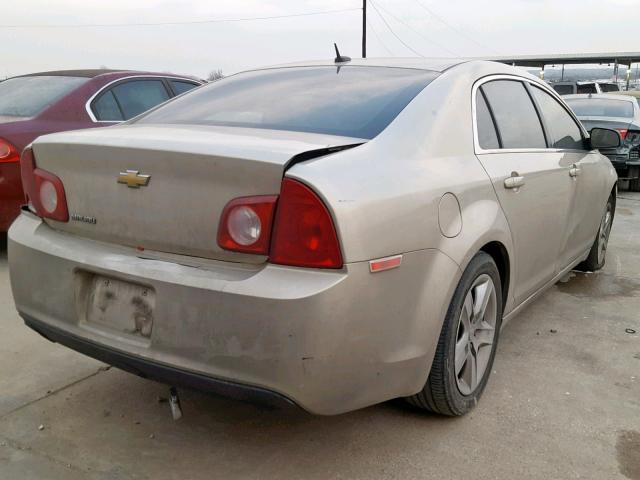 1G1ZB5E1XBF230752 - 2011 CHEVROLET MALIBU LS GOLD photo 4