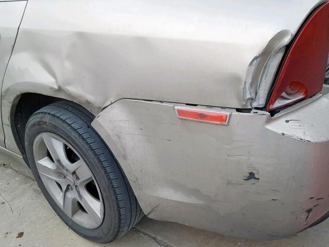 1G1ZB5E1XBF230752 - 2011 CHEVROLET MALIBU LS GOLD photo 9