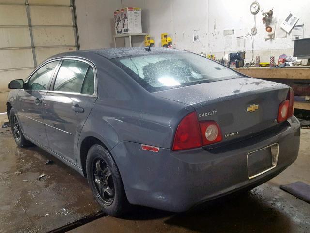 1G1ZG57B38F243391 - 2008 CHEVROLET MALIBU LS GRAY photo 3