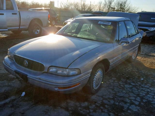 1G4HR52K8VH528605 - 1997 BUICK LESABRE LI SILVER photo 2