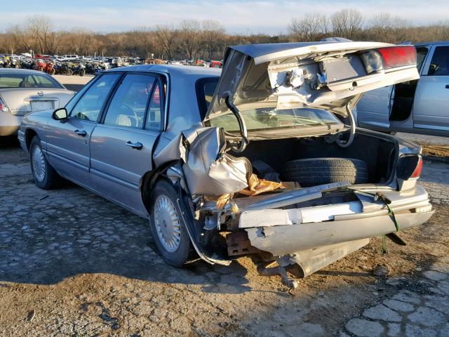 1G4HR52K8VH528605 - 1997 BUICK LESABRE LI SILVER photo 3