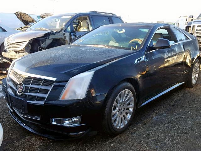 1G6DS1ED5B0166209 - 2011 CADILLAC CTS PREMIU BLACK photo 2