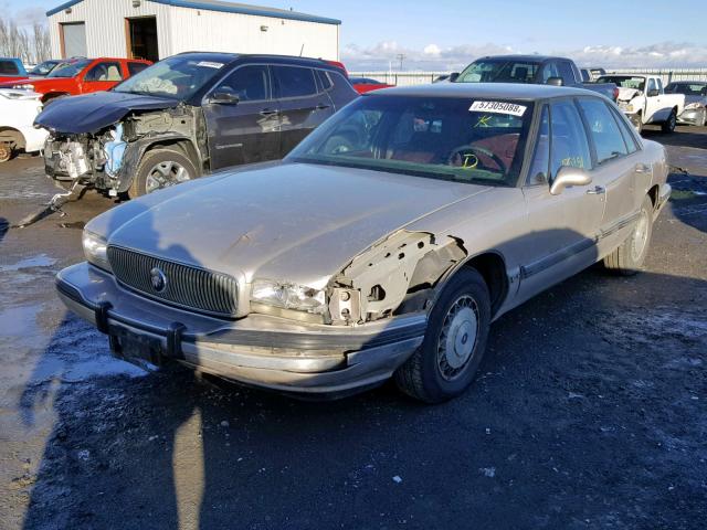 1G4HP52K4TH439875 - 1996 BUICK LESABRE CU SILVER photo 2