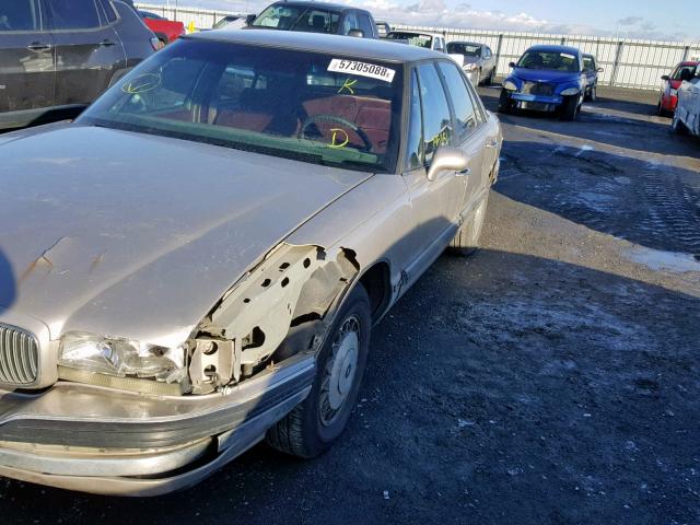 1G4HP52K4TH439875 - 1996 BUICK LESABRE CU SILVER photo 9