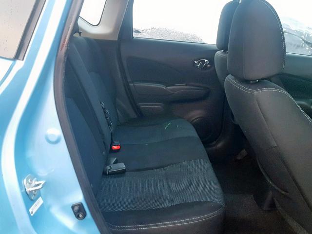 3N1CE2CP9FL353077 - 2015 NISSAN VERSA NOTE BLUE photo 6