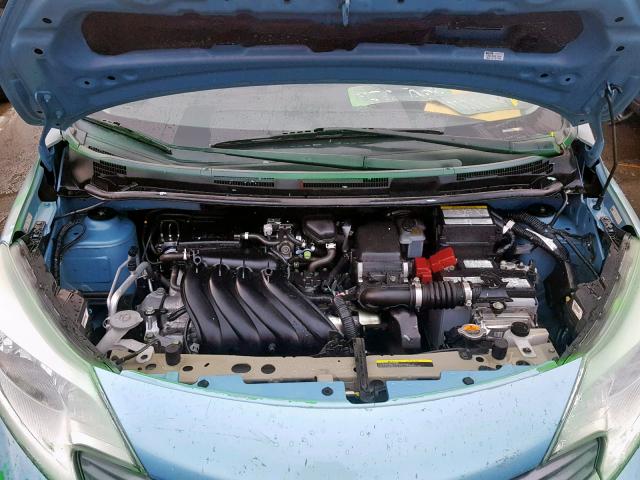 3N1CE2CP9FL353077 - 2015 NISSAN VERSA NOTE BLUE photo 7