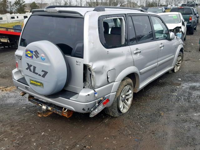 JS3TX92VX44108809 - 2004 SUZUKI XL7 EX SILVER photo 4