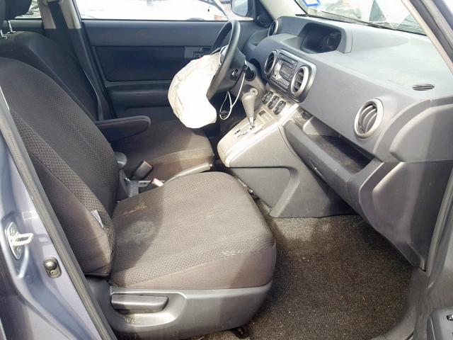 JTLZE4FE7A1097944 - 2010 TOYOTA SCION XB BLUE photo 5