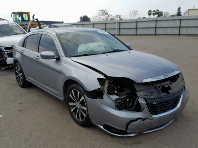 1C3CCBCG2DN574721 - 2013 CHRYSLER 200 LIMITE GRAY photo 1