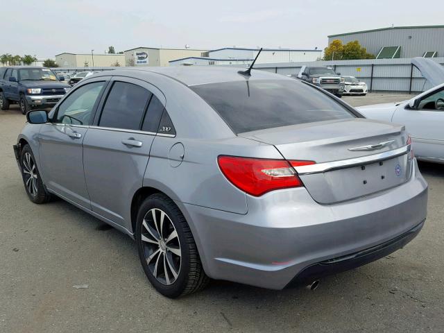 1C3CCBCG2DN574721 - 2013 CHRYSLER 200 LIMITE GRAY photo 3