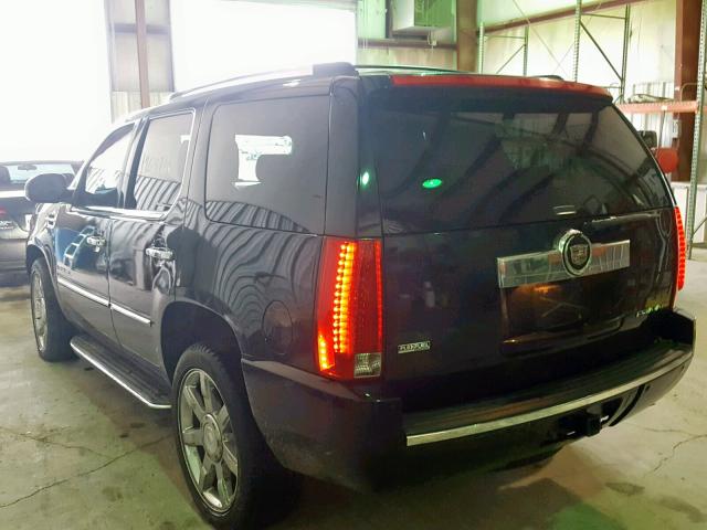 1GYFC13239R244572 - 2009 CADILLAC ESCALADE BLACK photo 3