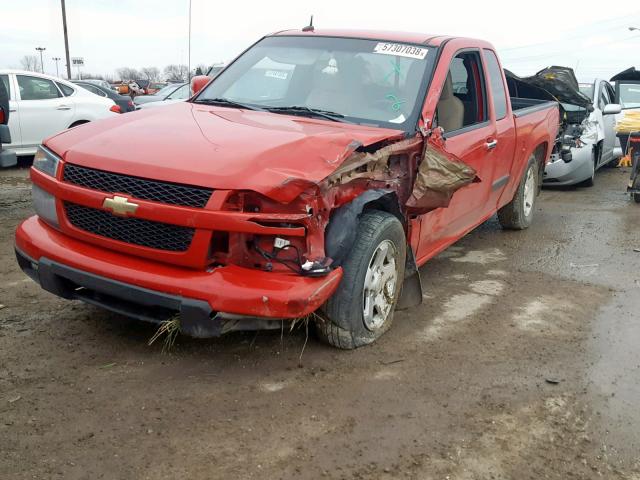 1GCESCFE0C8136753 - 2012 CHEVROLET COLORADO L RED photo 2