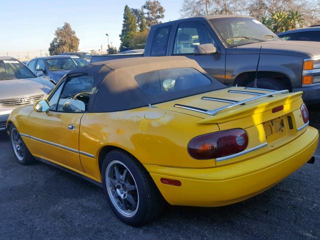 JM1NA3517N1318673 - 1992 MAZDA MX-5 MIATA YELLOW photo 3