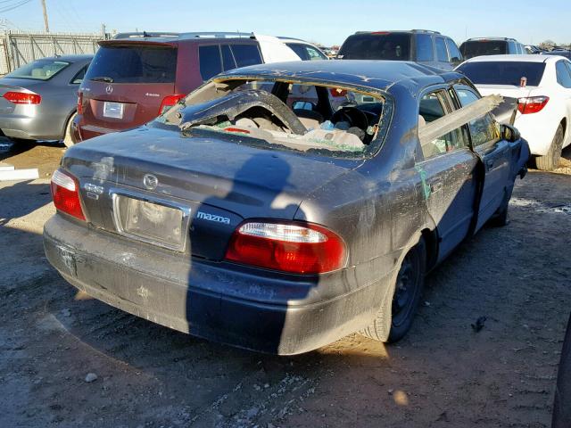 1YVGF22CX15220941 - 2001 MAZDA 626 ES SILVER photo 4