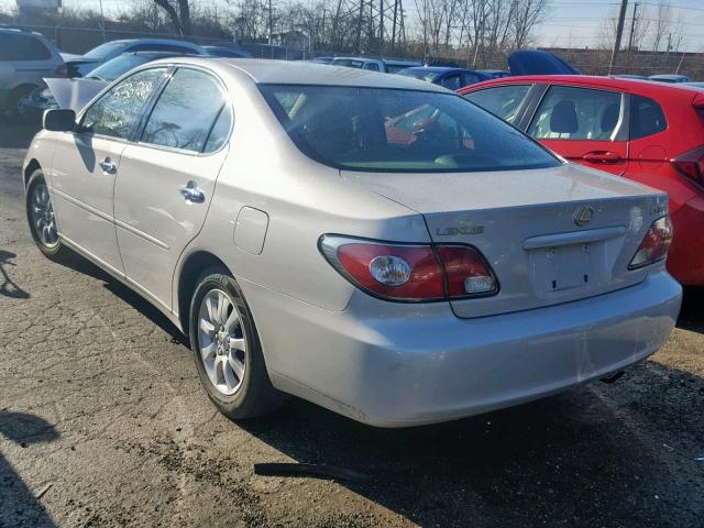 JTHBA30G440019501 - 2004 LEXUS ES 330 BEIGE photo 3