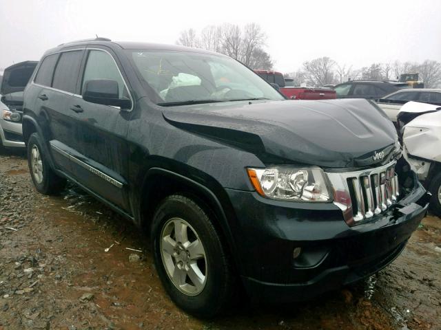 1C4RJEAG6DC519300 - 2013 JEEP GRAND CHER GRAY photo 1