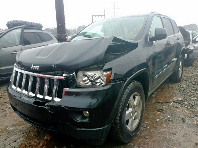 1C4RJEAG6DC519300 - 2013 JEEP GRAND CHER GRAY photo 2