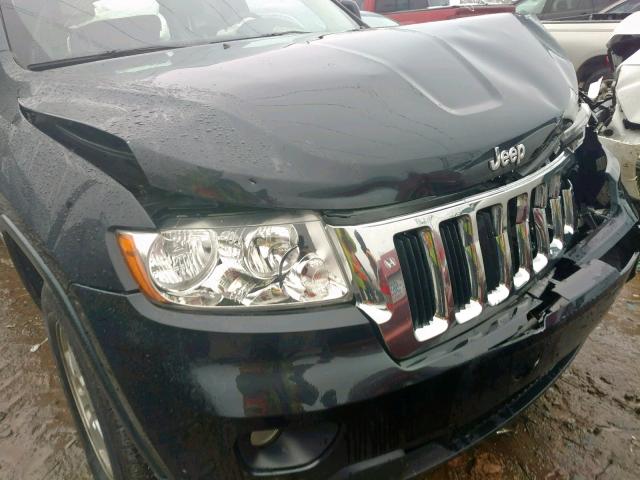 1C4RJEAG6DC519300 - 2013 JEEP GRAND CHER GRAY photo 9