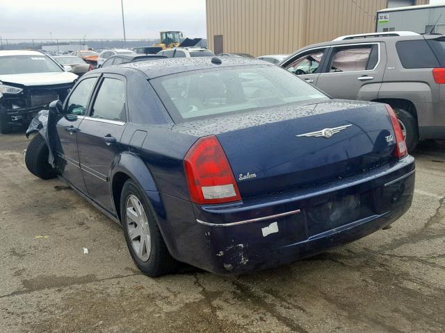 2C3AA53G35H139649 - 2005 CHRYSLER 300 TOURIN BLUE photo 3