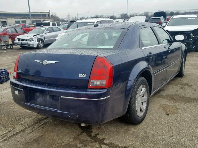 2C3AA53G35H139649 - 2005 CHRYSLER 300 TOURIN BLUE photo 4