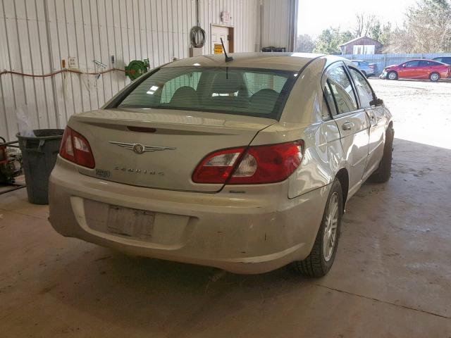 1C3LC56K87N528865 - 2007 CHRYSLER SEBRING TO GOLD photo 4