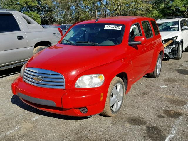 3GNBABDB3AS616144 - 2010 CHEVROLET HHR LT RED photo 2