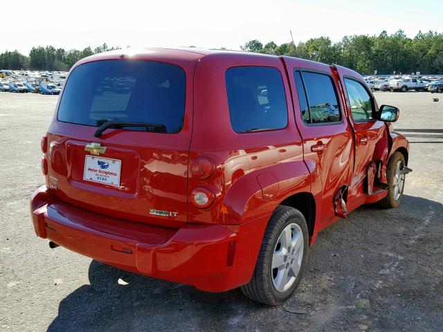 3GNBABDB3AS616144 - 2010 CHEVROLET HHR LT RED photo 4