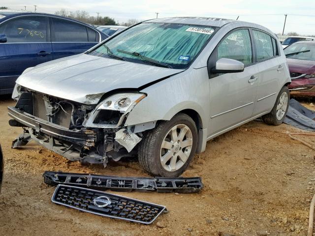 3N1AB61E28L644645 - 2008 NISSAN SENTRA 2.0 SILVER photo 2