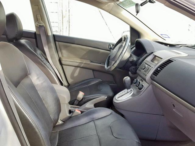 3N1AB61E28L644645 - 2008 NISSAN SENTRA 2.0 SILVER photo 5