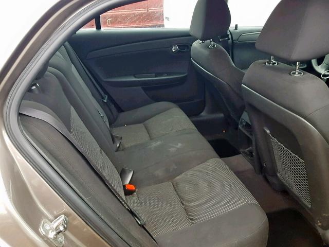 1G1ZC5E14BF352066 - 2011 CHEVROLET MALIBU 1LT თაფლისფერი ფოტო 6