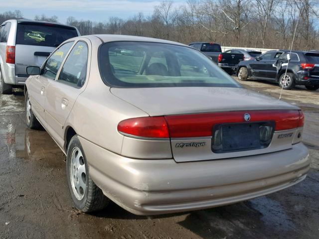 1MEFM6534WK661661 - 1998 MERCURY MYSTIQUE B GOLD photo 3