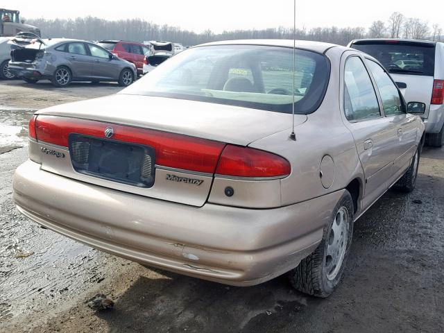 1MEFM6534WK661661 - 1998 MERCURY MYSTIQUE B GOLD photo 4